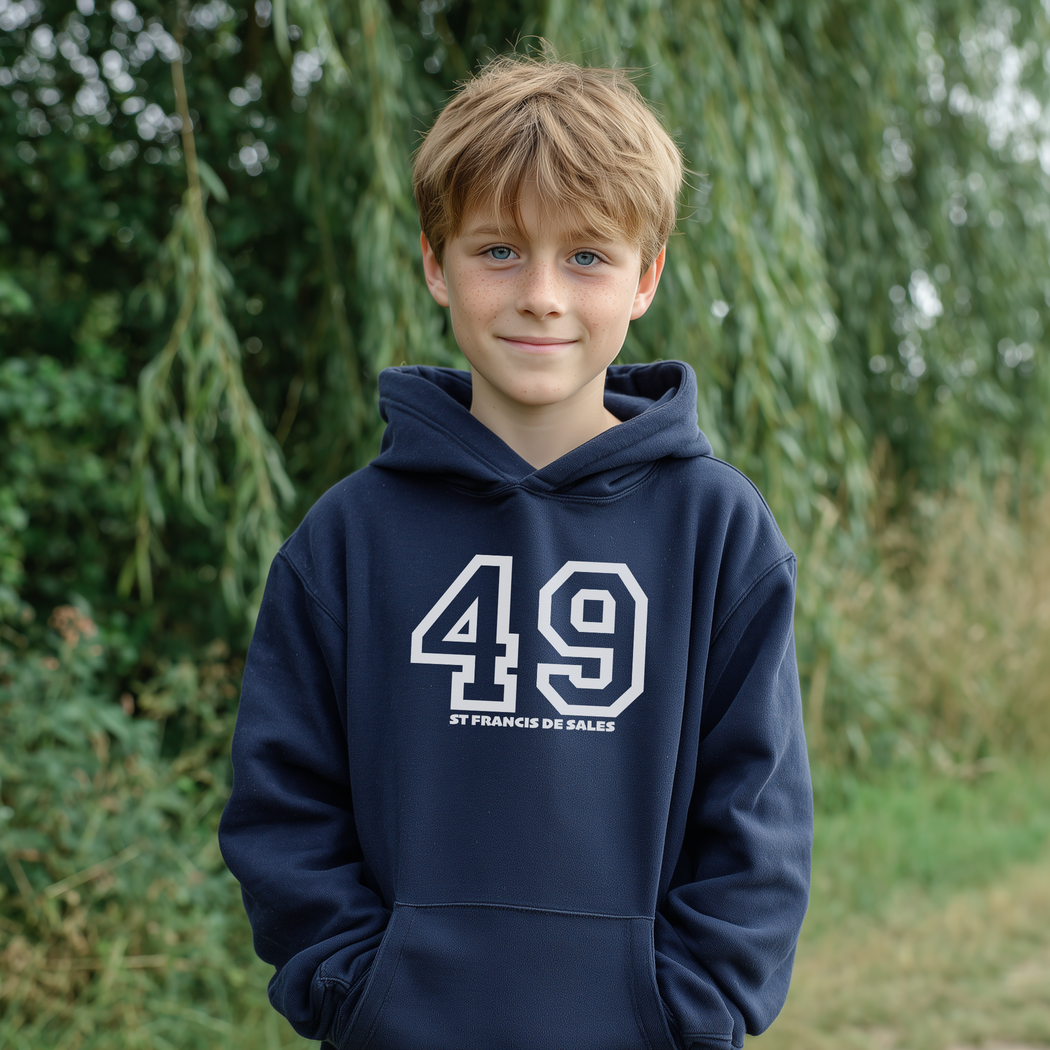 希少 iDA sply NAVY IDA HOODIE xsサイズ 円堂守着用 Navy '49 Hoodie in adult and youth sizes — SFDS Spirit Store